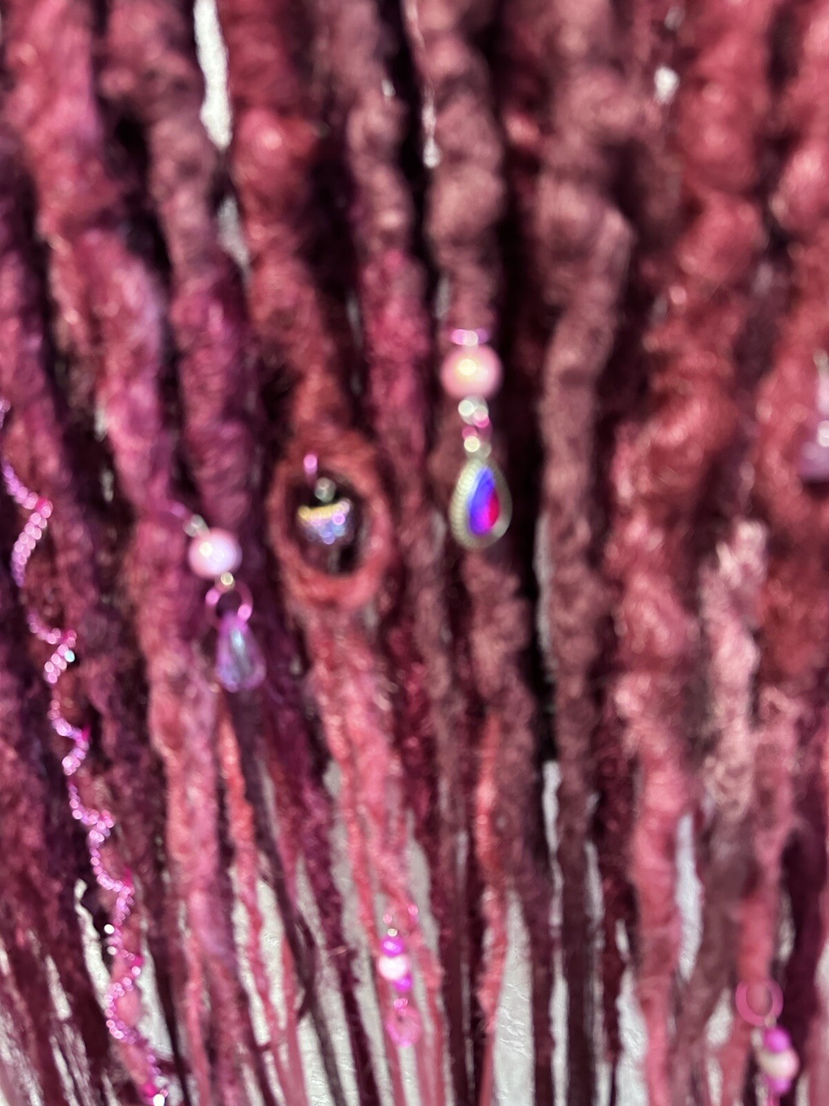 Dreadlocks DE 55 pieces – 110 ends + free elastic band decoration