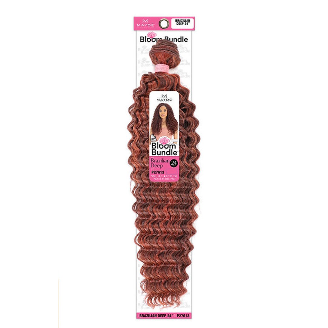 Mayde Beauty Bloom Weave – Brazilian Deep 24″