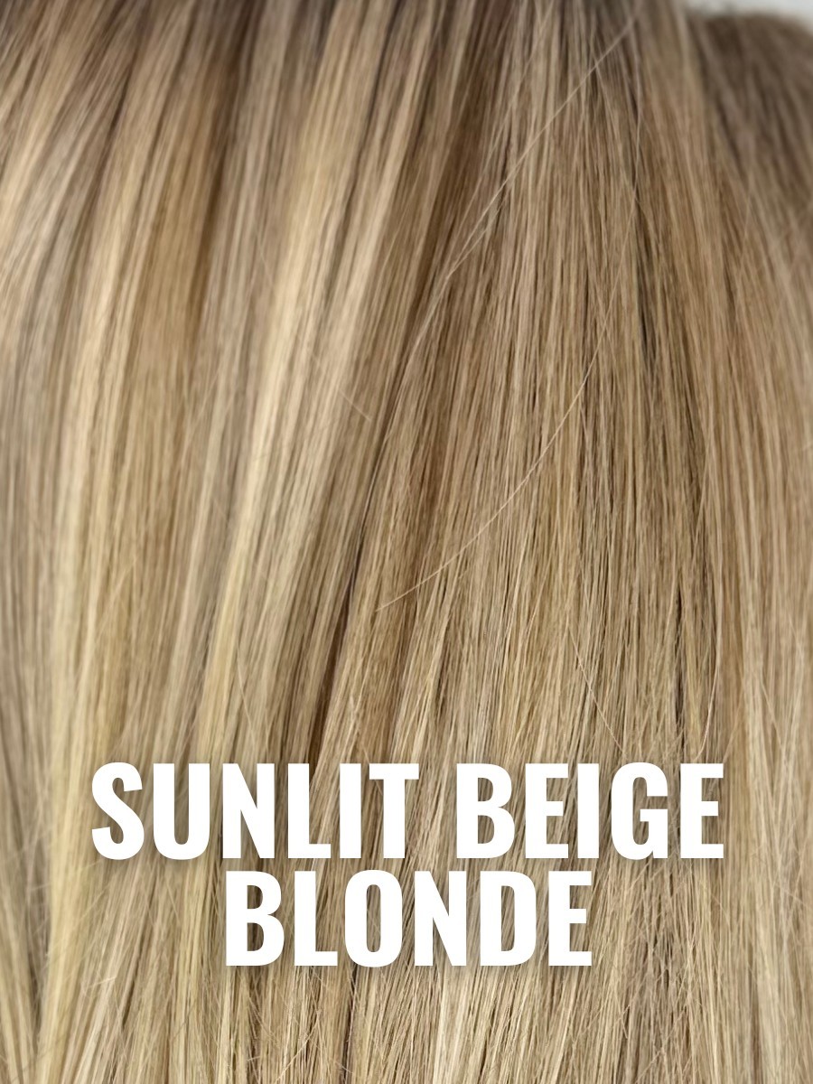 Styles By Soma Everyday Elegance Long Layered Wig Sunlit Beige Blonde New