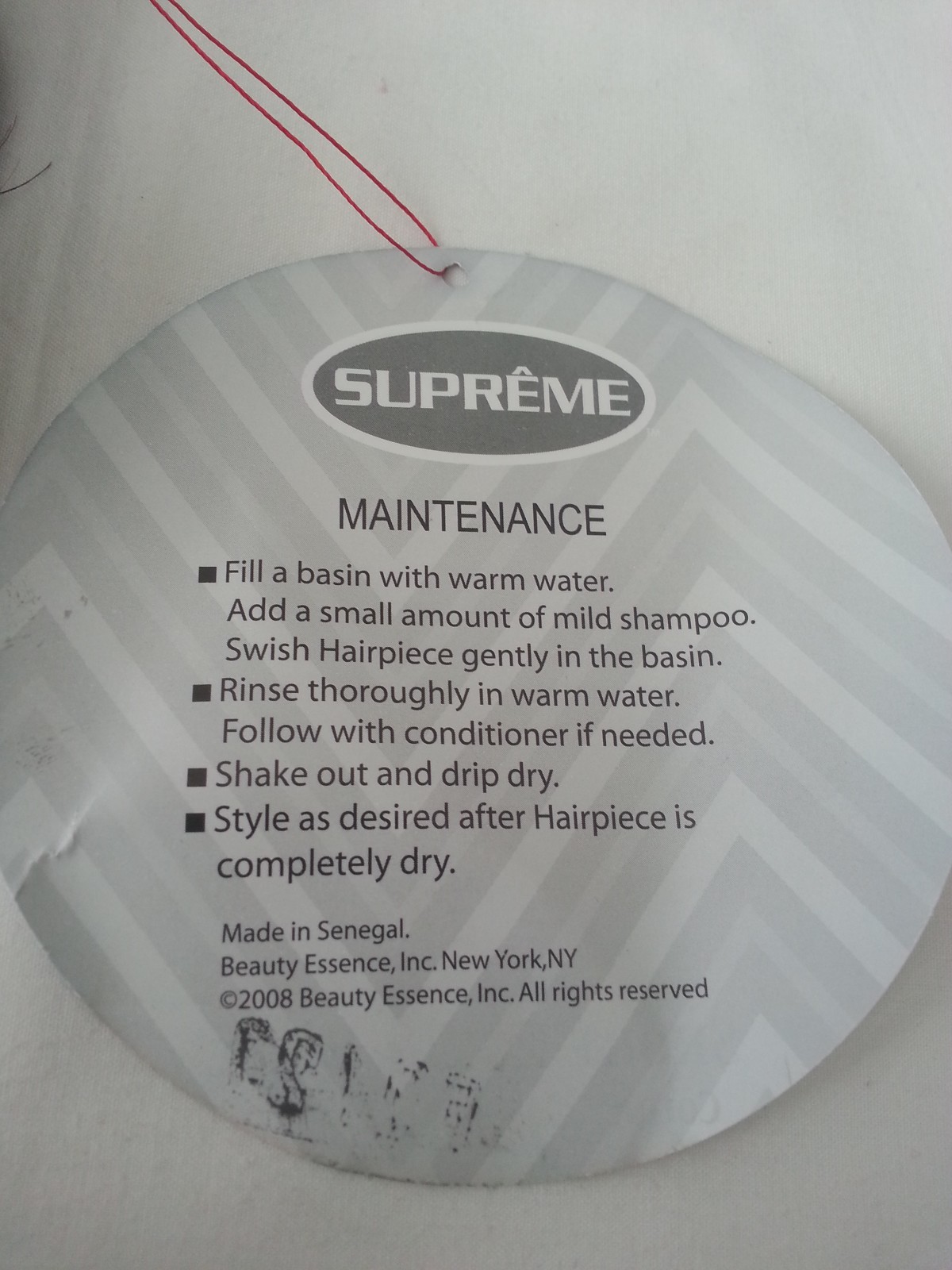 Supreme Hair Short Curly Piece (Supra Hairpiece Collection) Hair Extension
