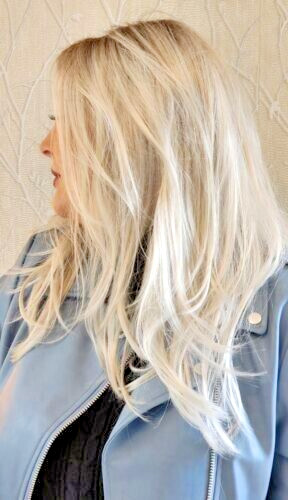 LOCKLAN WIG Estetica SUNLIT BLONDE 100% HAND-TIED/MONO-TOP LONG & SEXY WEAR UP