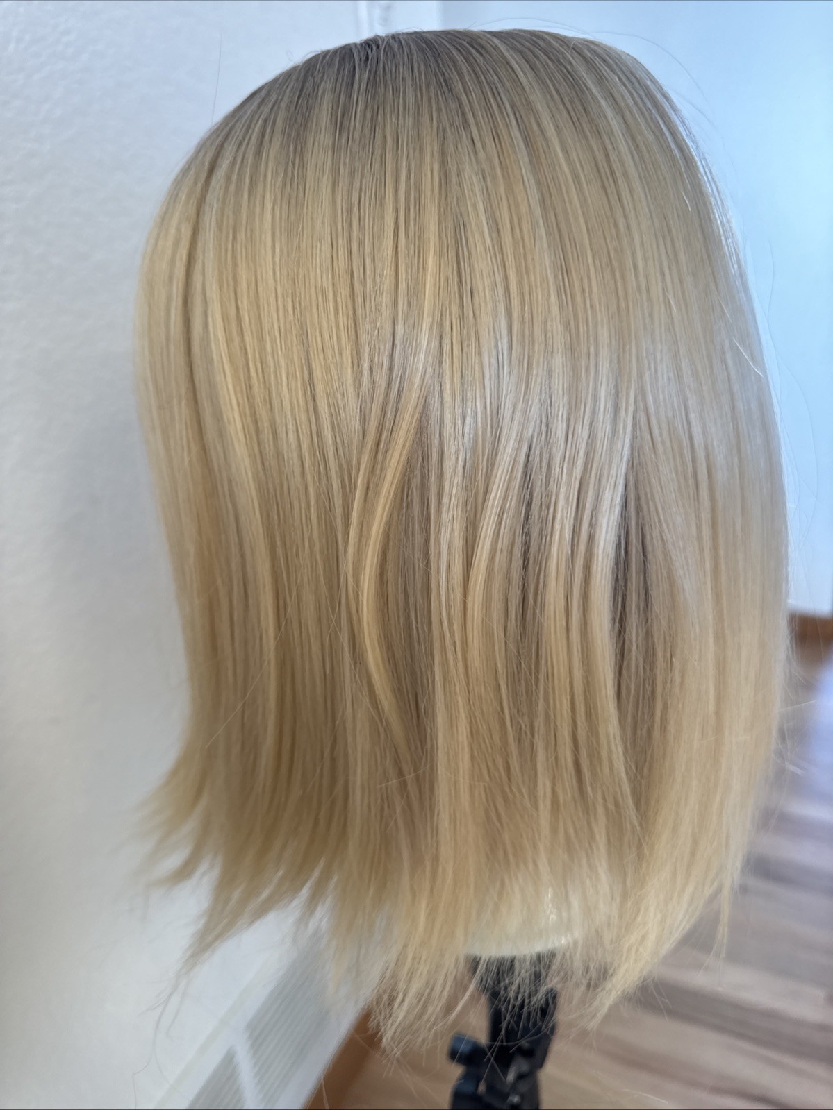 Aisi Lace Straigh Cut Blonde Highlighted Lace Front Wig Standard 27/613. 12”71