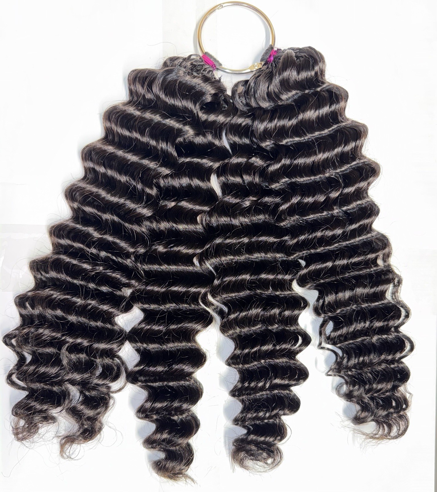 LUVME Deep Wave Crochet Hair 16 inch, 130g