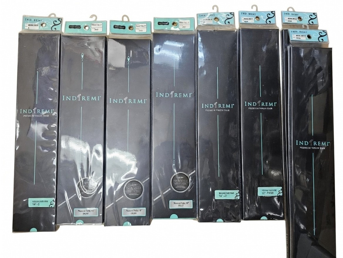 INDI REMI Premium Virgin Hair – Natural Yaky Straight Human Hair Weave