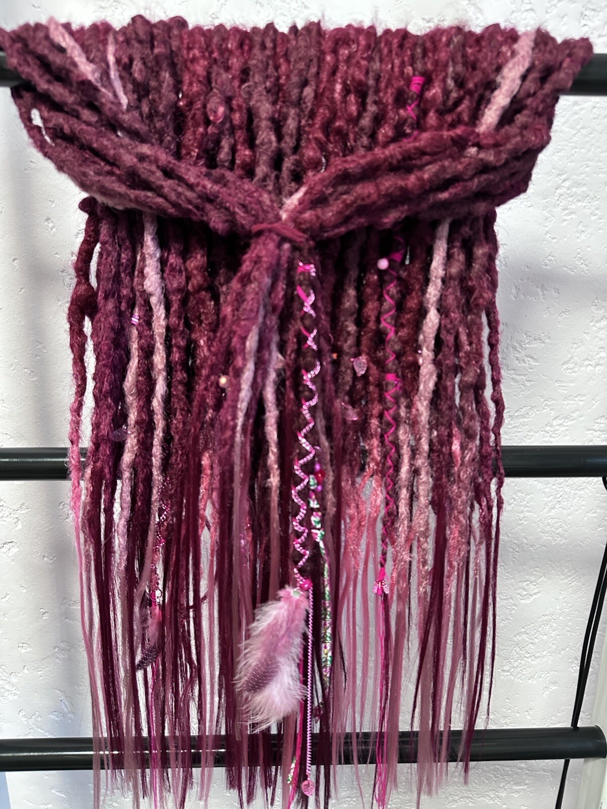 Dreadlocks DE 55 pieces – 110 ends + free elastic band decoration
