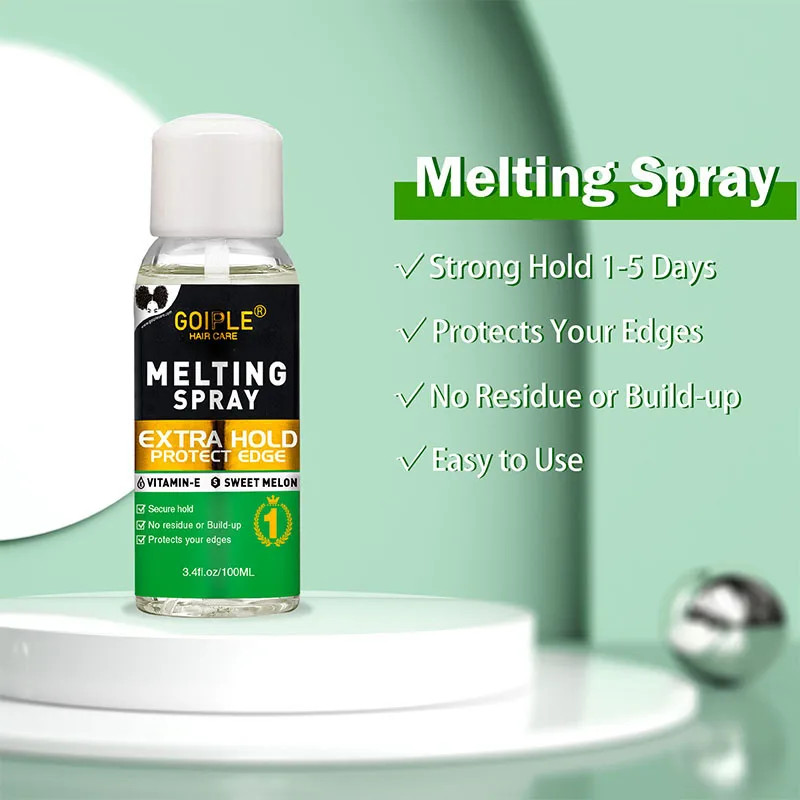 Lace Melting Spray and Wig Milk Spray Kit Waterproof Lace Glue Remover Extreme H