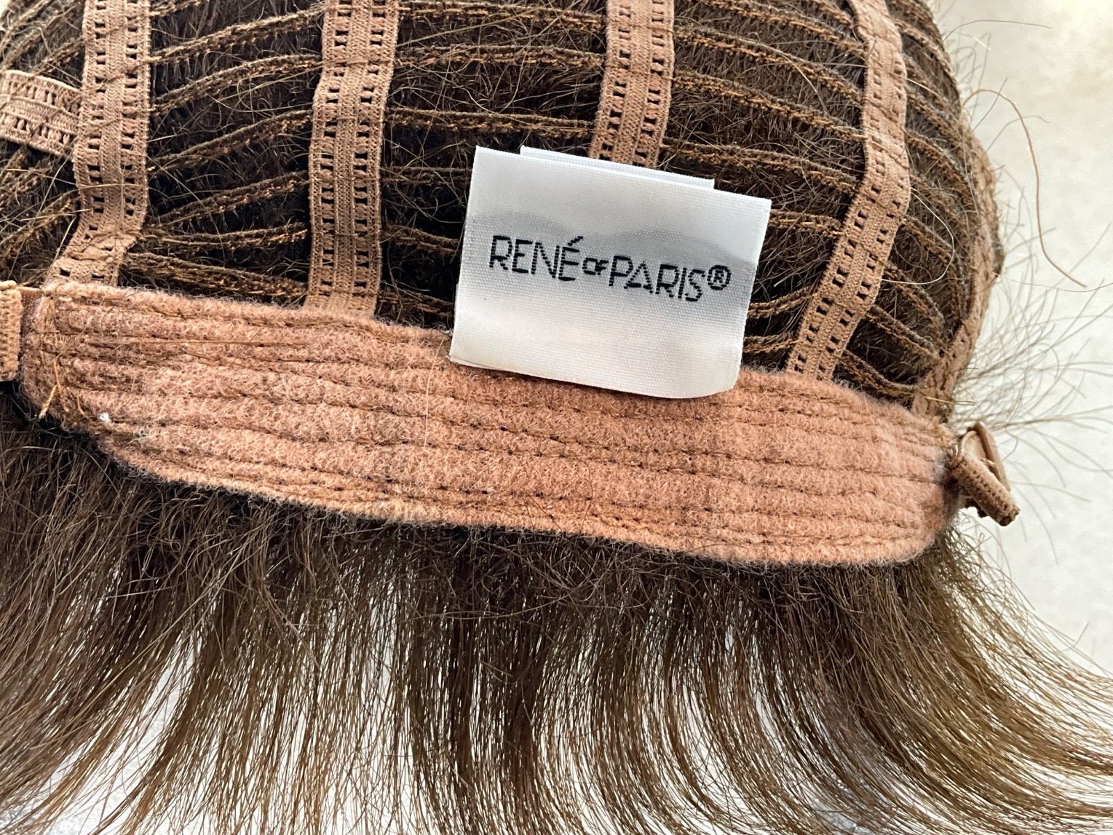 Rene of Paris Zoe 2349 ICED MOCHA Synthetic Bob Wig Classic Cap Frosted