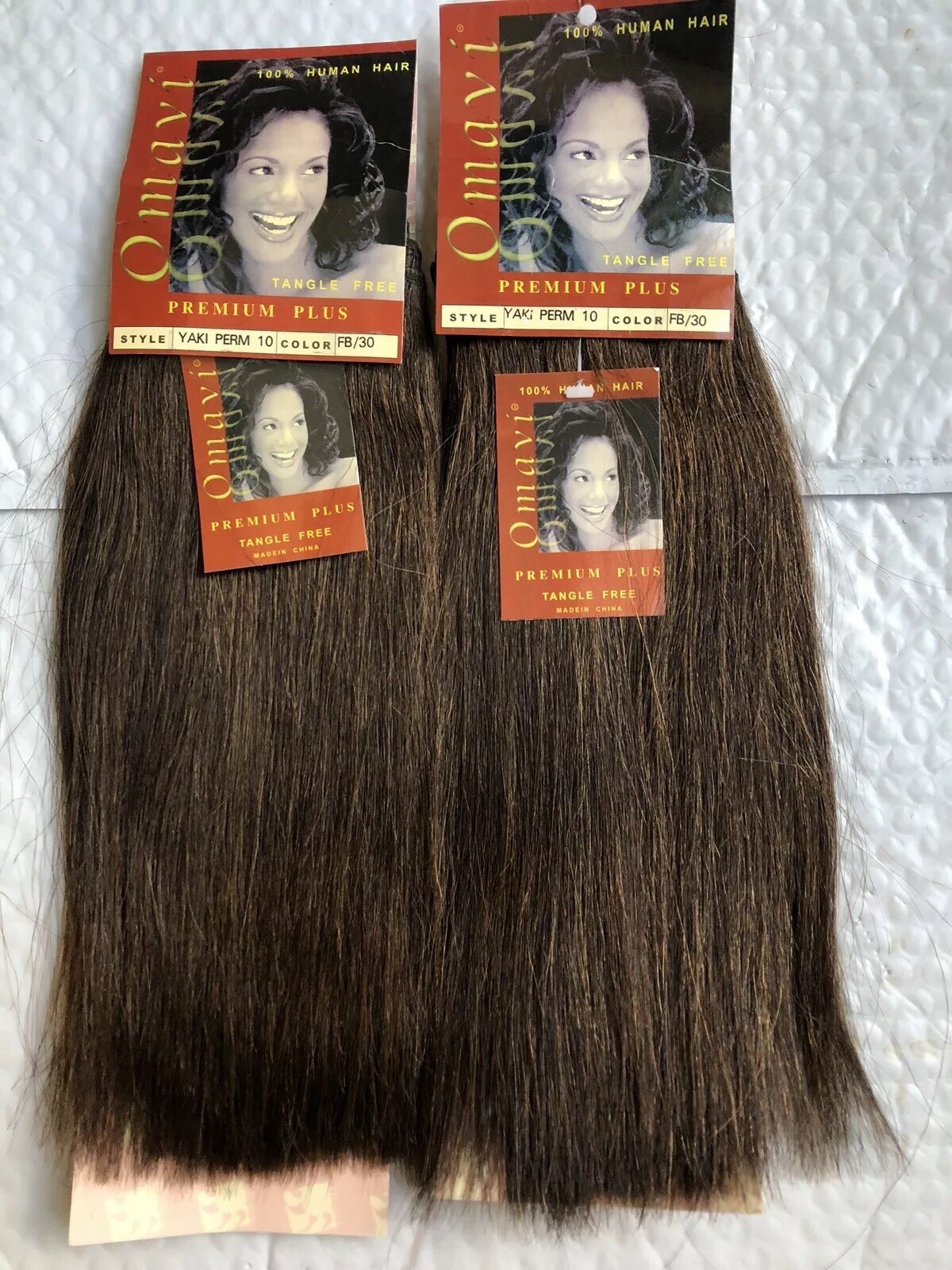 Human Hair 2 pack Bundle Deal, 2 for $20 Free Shipping! Yaki Perm Weaving Hair!