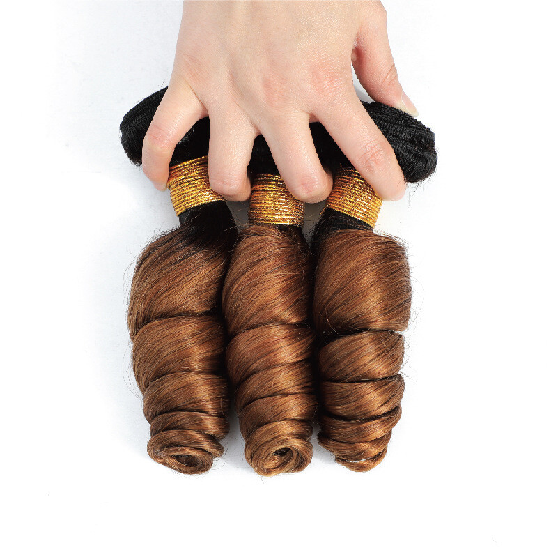 1B/30 Water Wave Ombre Color 10-26in Brazilian 100% Virgin Human Hair 3 Bundles