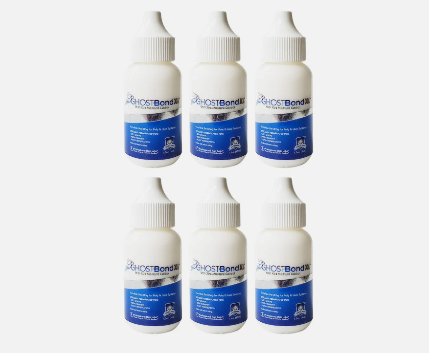 Ghost Bond “XL” with Extra Moisture Control Adhesive Glue 1.3Oz. 6 PCS (Genuine)
