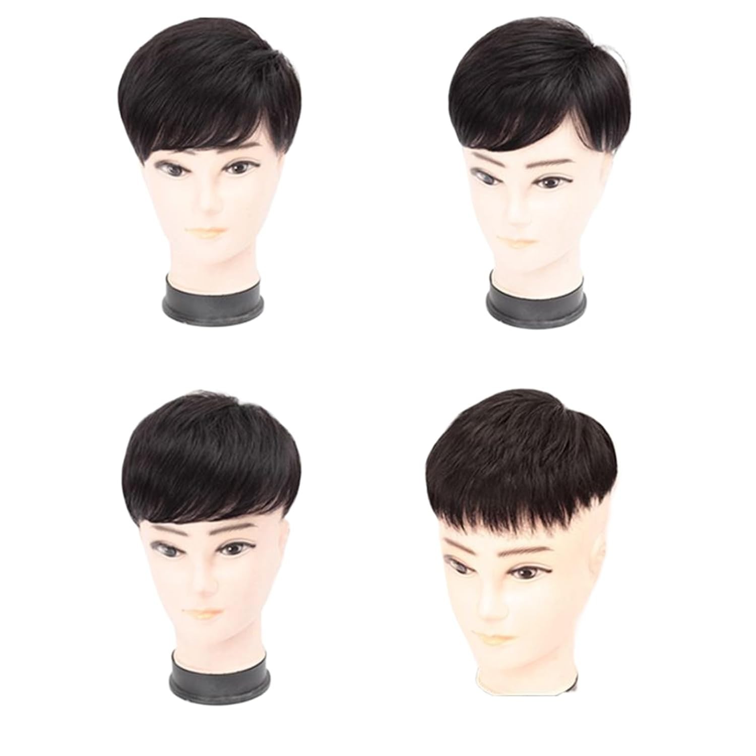 Men’s Wig Hair Replacement Hairpiece, Baldness Wig Pieces, Hair Pieces Short Wig