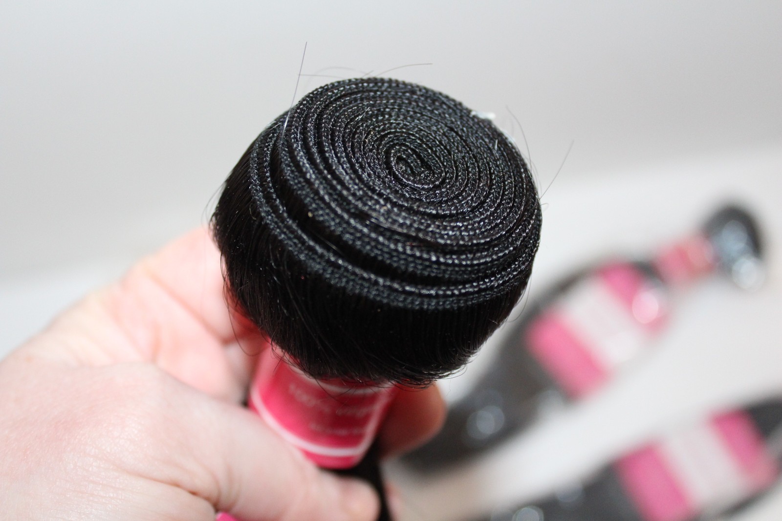 3 Bundles 300g Total Brazilian Virgin Human Hair Weft 16 18 20 Straight