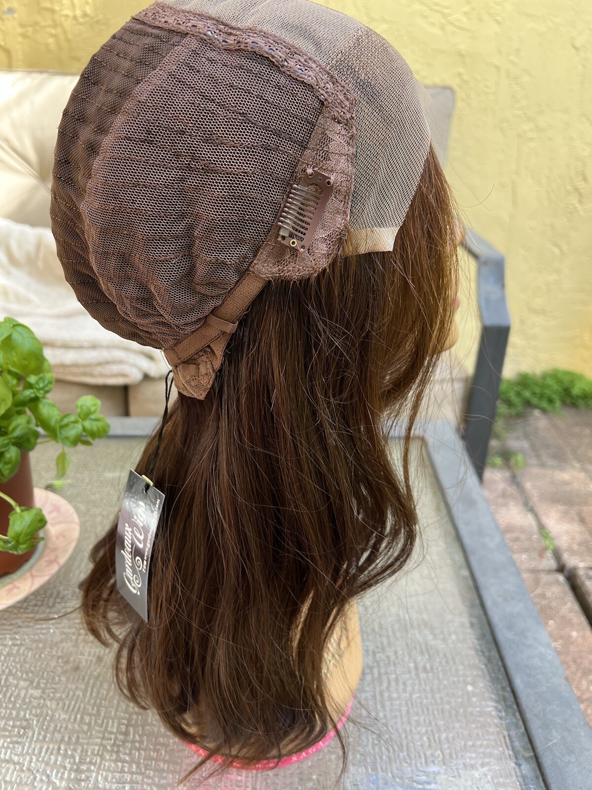 NWT Gardeaux Wigs Deluxe Lace Top ( Medium/small ) Human Hair Wig