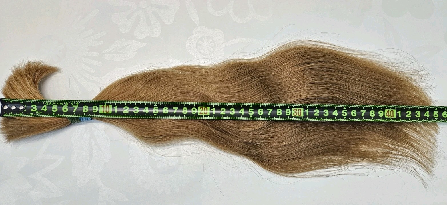 LUX Natural Ukrainian Slavic hair Extension Light Brown 45cm/18″ 84gr/3oz
