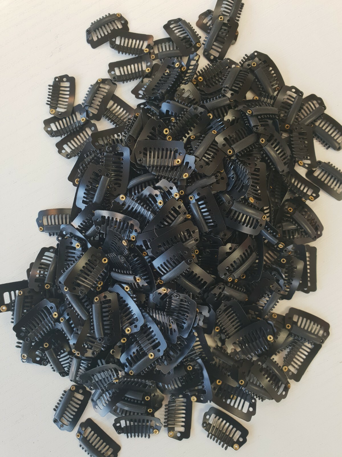 10PCS/100PCS Strong Snap Clips for Clip in Human Hair Extensions Clip MORE COLOR
