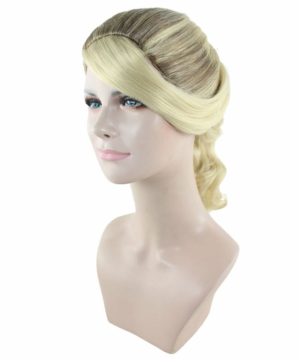 50’s Up Do Wig | Blonde Vintage Wig | Premium Breathable Capless Cap HW-1736