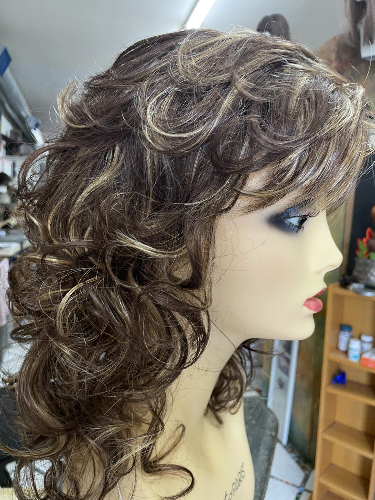 JESSICA WIG Estetica R8/26H Gold Brown+GoldBlond Hi Stretch Capless-Open Wefted