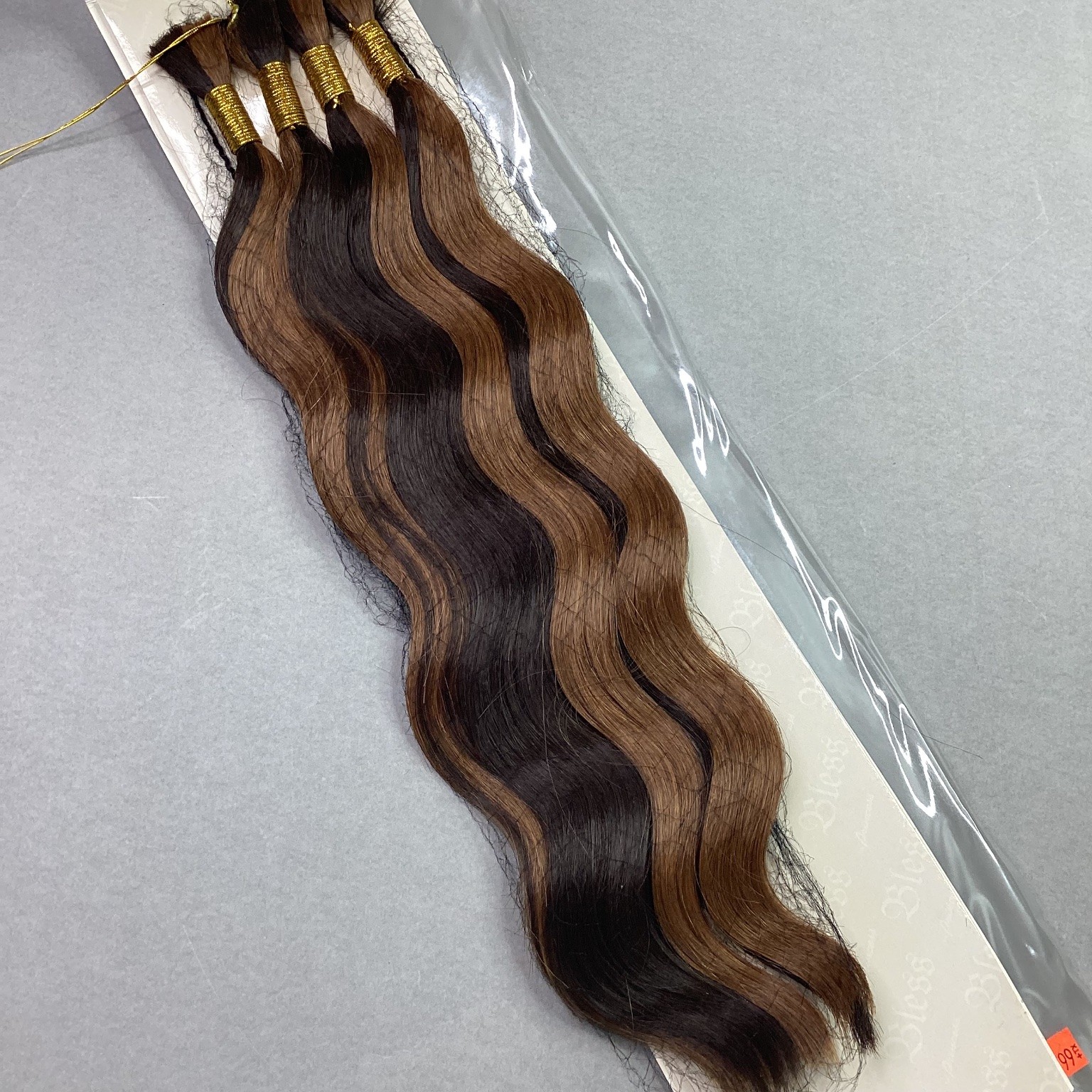 Bless ULTRA PREMIUM 100% Human Hair Extensions European Bulk 14″ F4/30 Wavy