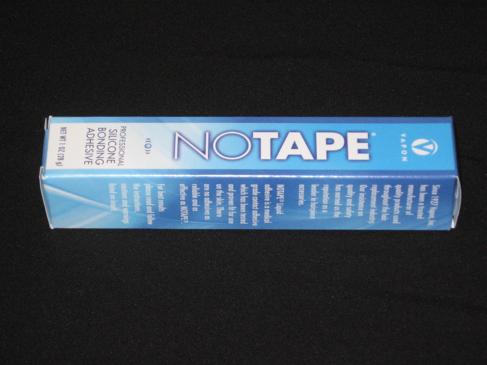 VAPON NO TAPE 1.0 OZ Bonding Adhesive Glue tube & Topsol Adhesive Remover(4 oz)