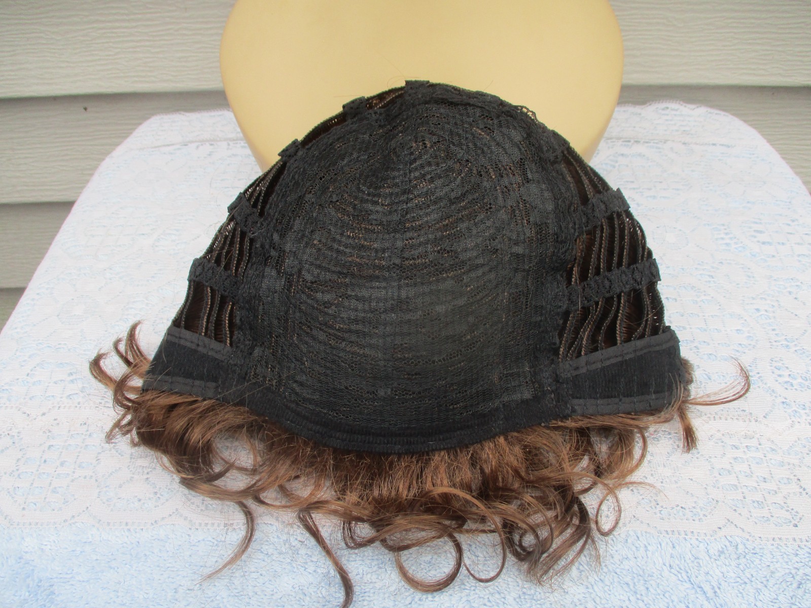 Unbranded MYSTERY WIG Color Rich CHESTNUT BROWN Textured Style