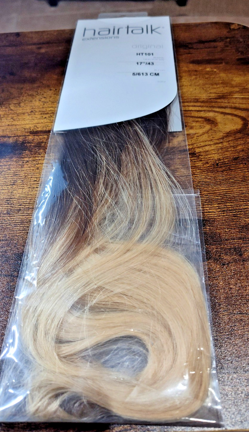 Hairtalk Hair Extensions original Tape-in 20 bands HT101 17″ 43cm 5/613 CM