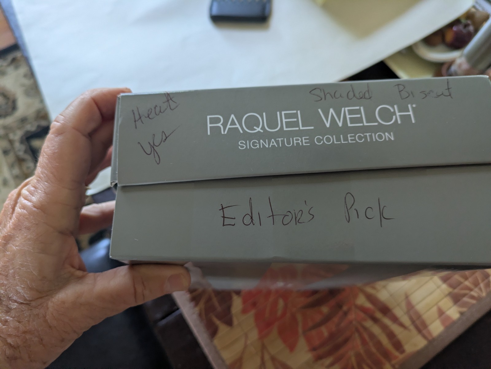 Raquel Welch Hand Tied Lace Front Mono Top Editor’s Pick In Shaded Biscuit New