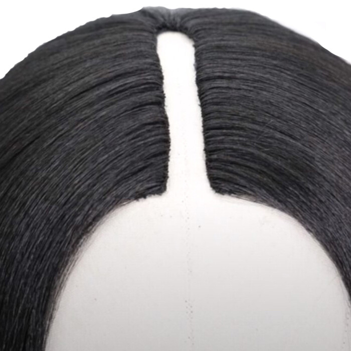 SHAKE N GO ORGANIQUE SYNTHETIC U-PART WIG – NAT YAKY STRAIGHT 14″