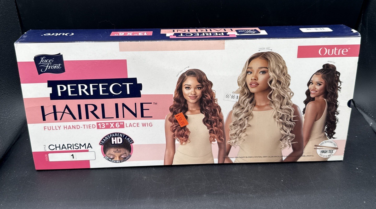 Outre Perfect Hairline Charisma 13″ x 6″ HD Lace Front Wig In Color 1