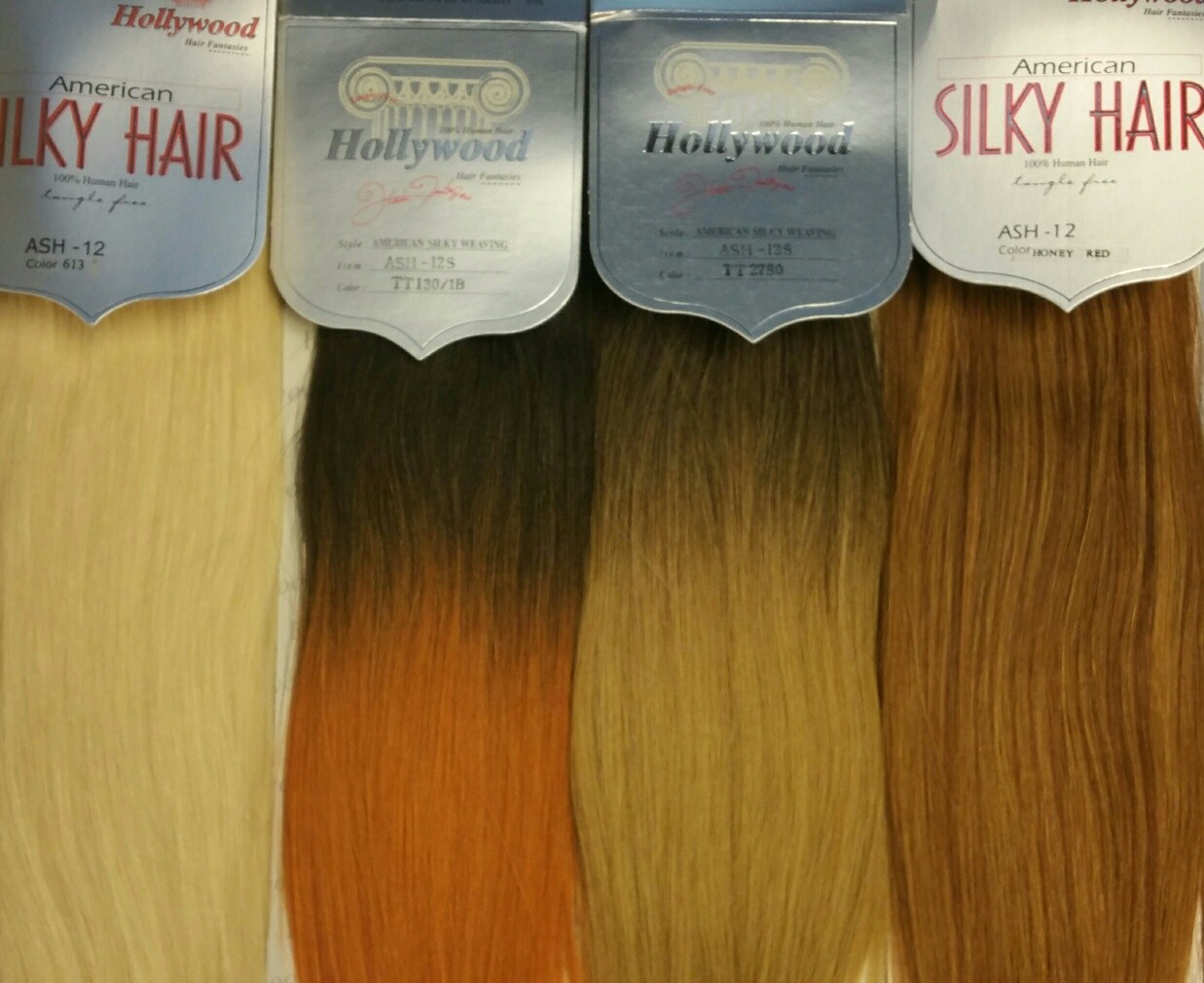 Hollywood 100% Human Hair for Weaving – AMERICAN SILKY HAIR – CLEARANCE SALE!!