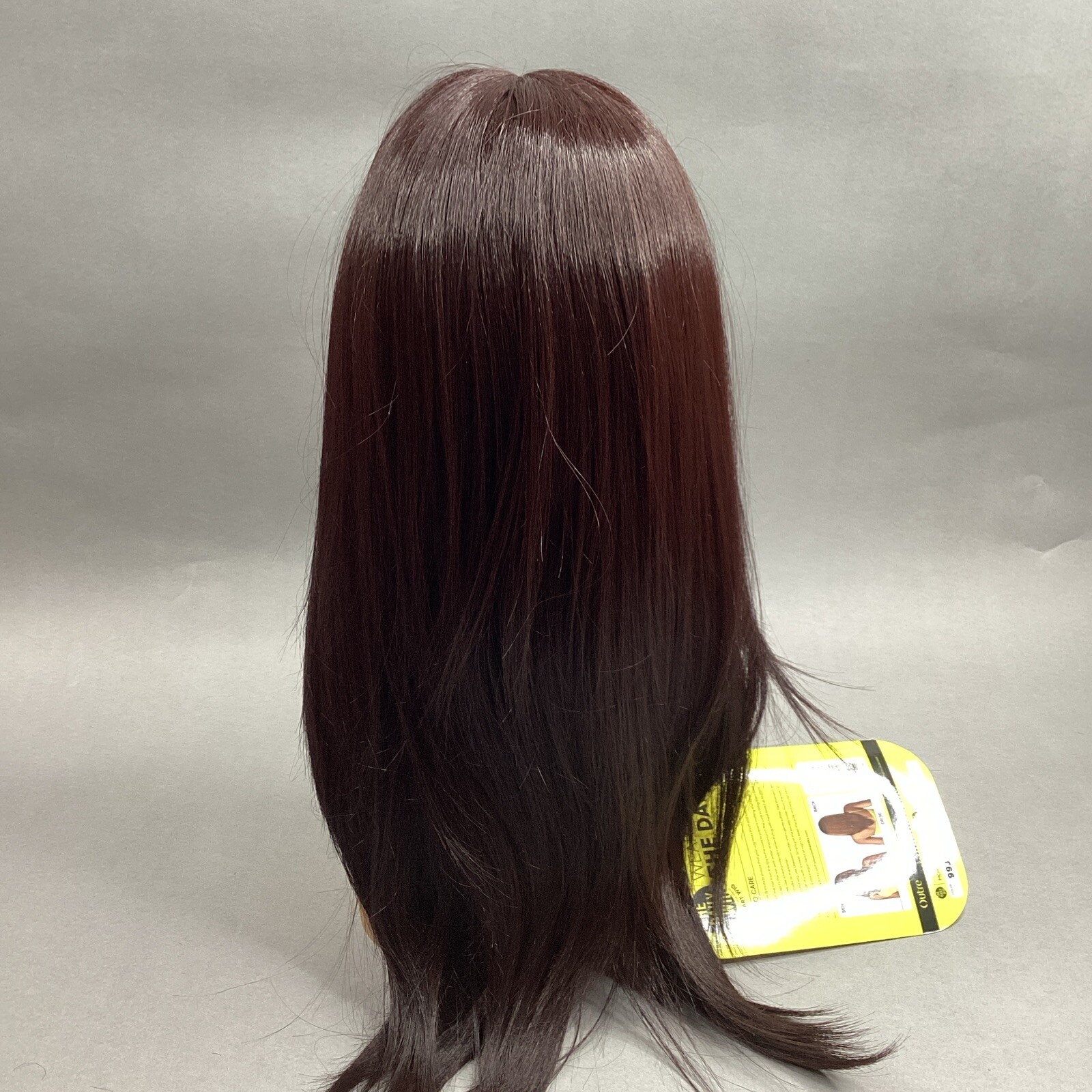 Moira Long Straight #99J Dark Plum Premium Synthetic Lace Part Wig