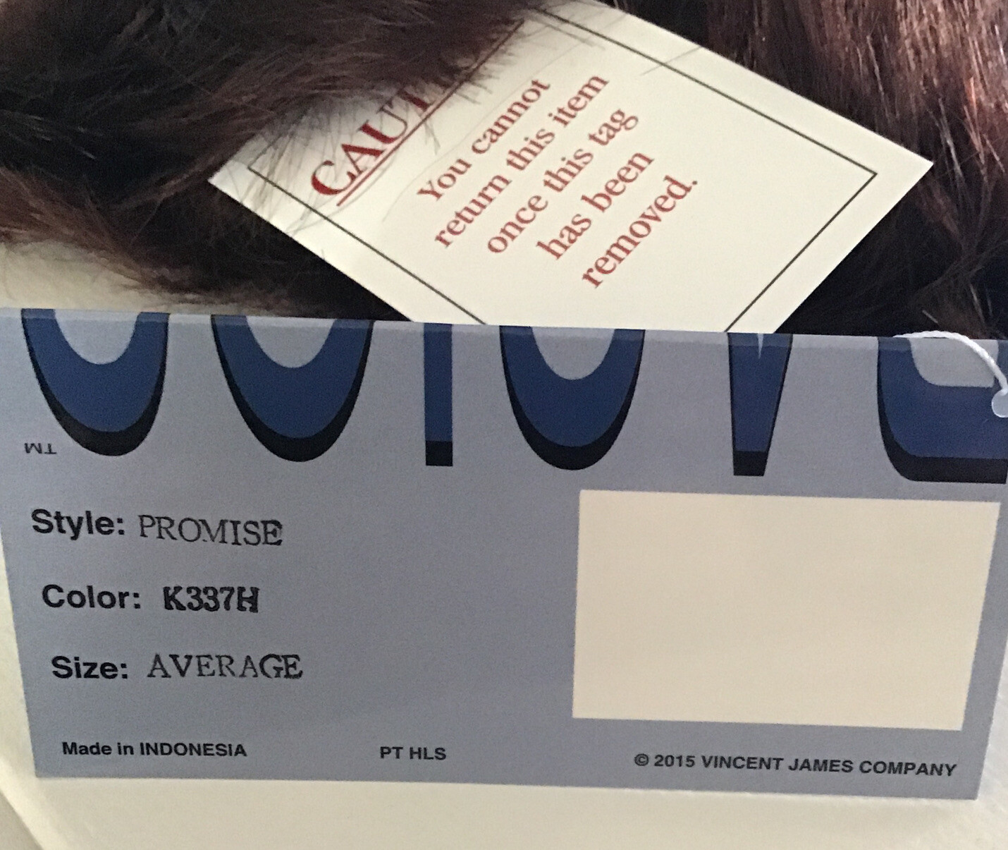 NEW The Wig Company TWC BASICS Designs Wig NWT PROMISE QVC HSN