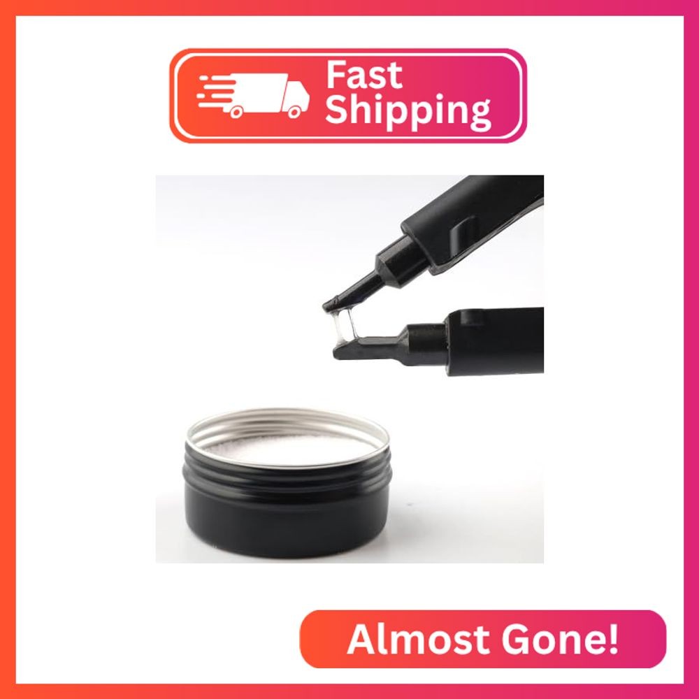 GlamorDove 20g Hair Extension Keratin Glue Powder for Pre-bonded Extensions Fusi