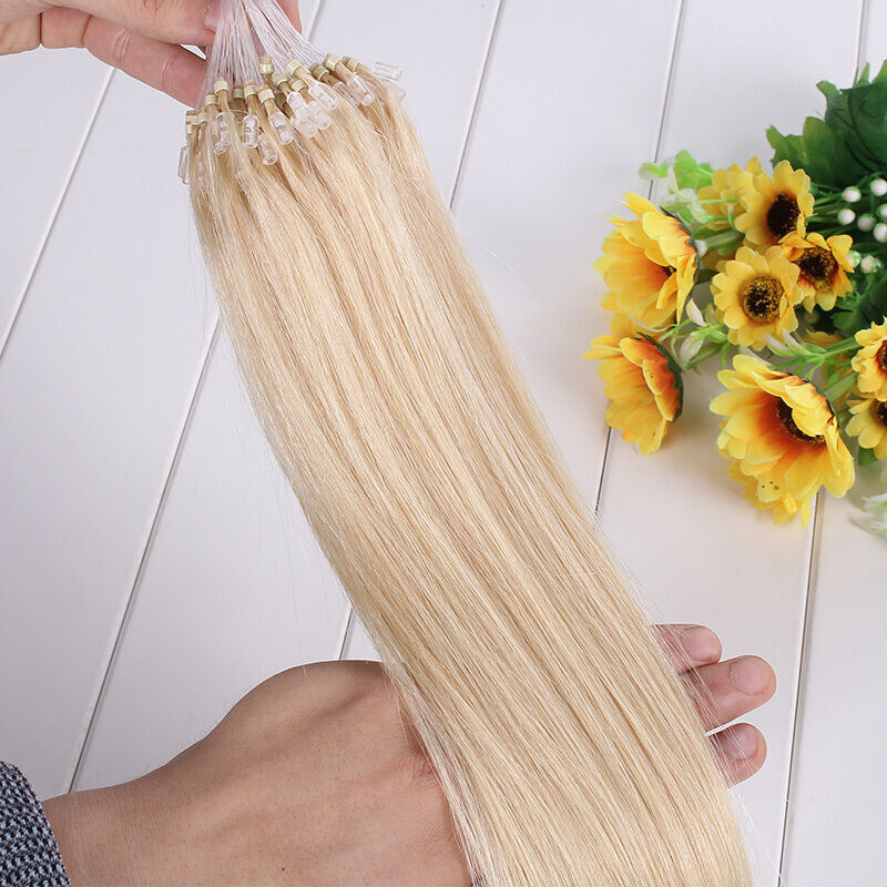 Micro Beads Hair Extensions Real Human Hair Micro Loop Link Remy Hair 16-26inch