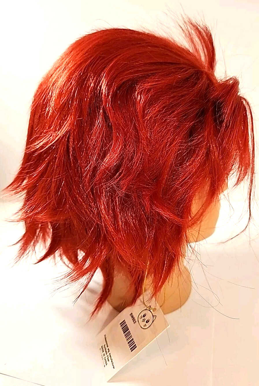Anime Cosplay K Project Mikoto Suoh Red Short 12″ Layered Unisex Costume Fun Wig