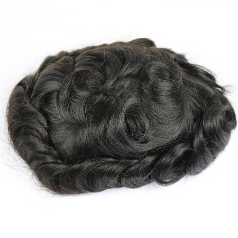 Super Natural Hairline 80Density 0.02mm Ultra Thin Skin Undetectable Vloop Men