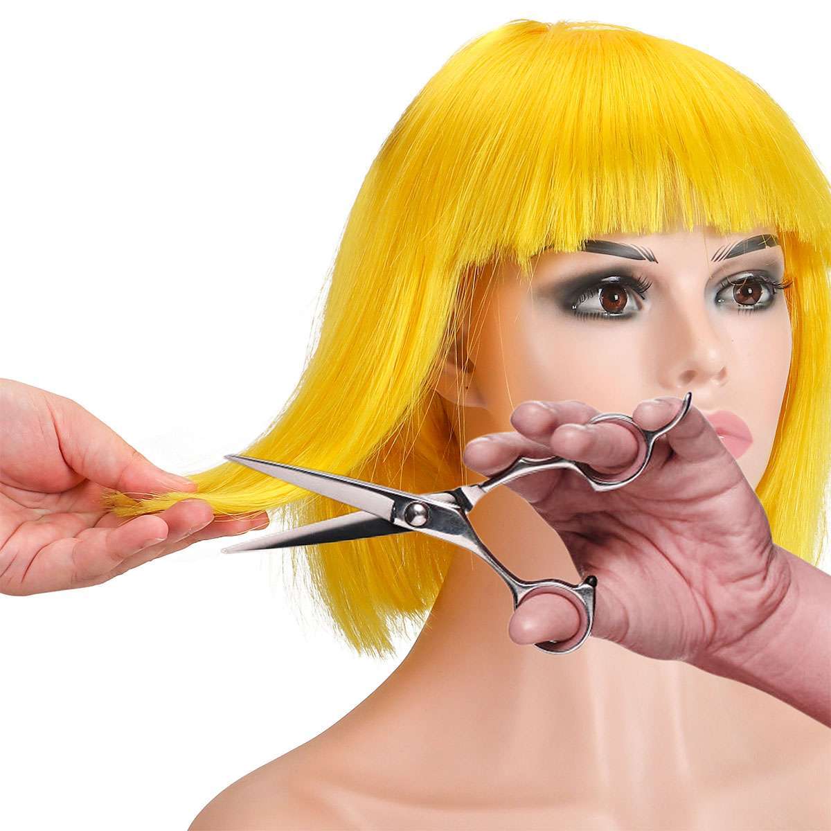 Sexy BOB Full Wig Multiple Colors Cosplay Costume Anime Halloween Party Hair new