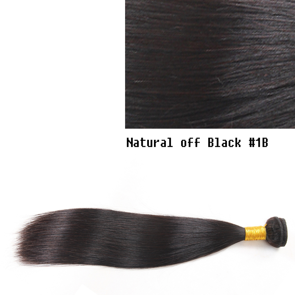 Silky Straight Brazilian Virgin Remy Human Hair Bundle Extra Thick Weave 1 or 3