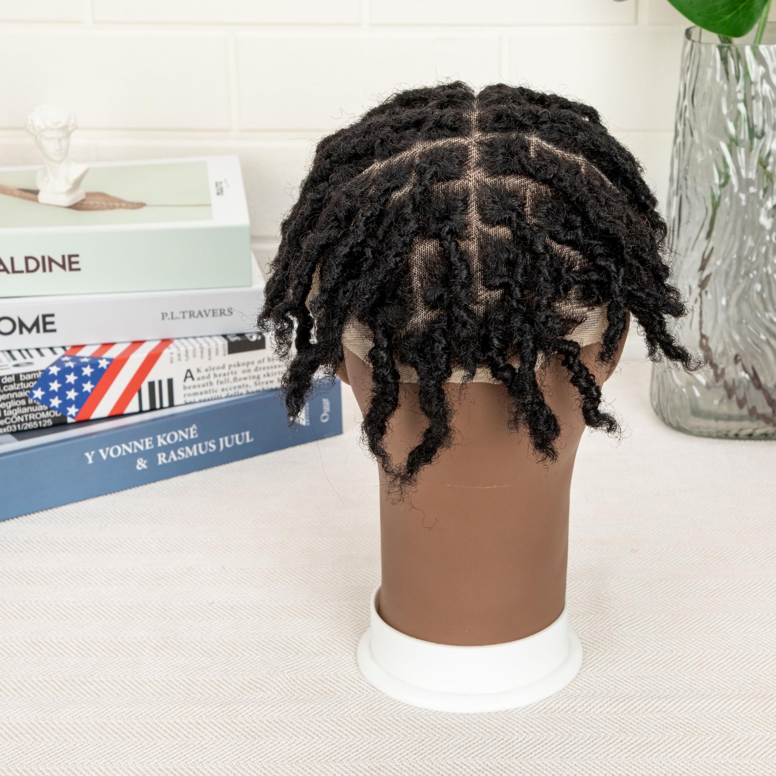 Originea Daixi 8X10 Inches Transparent Full Lace Interlocking Dreadlock