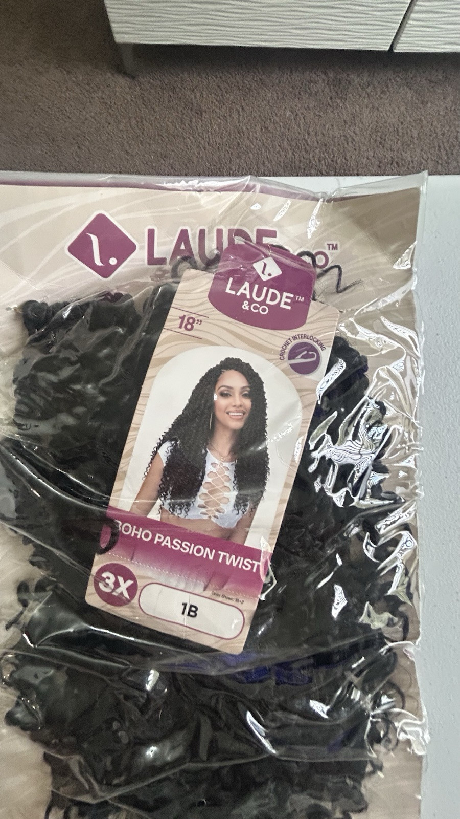 Laude & Co Boho Passion Twist