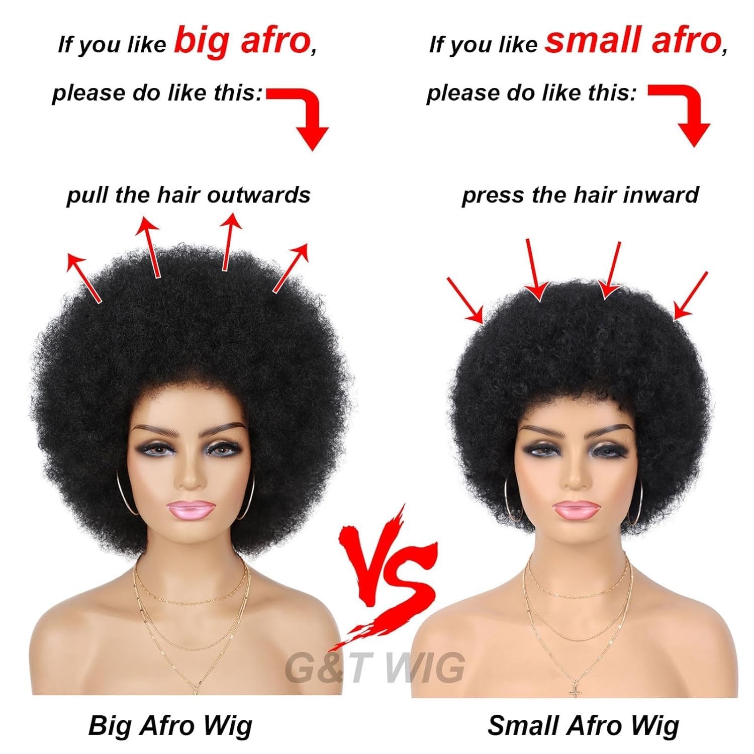 Stylish Synthetic Afro Wig for Women – Coily Hair, Perfect for Cosplay & Parties