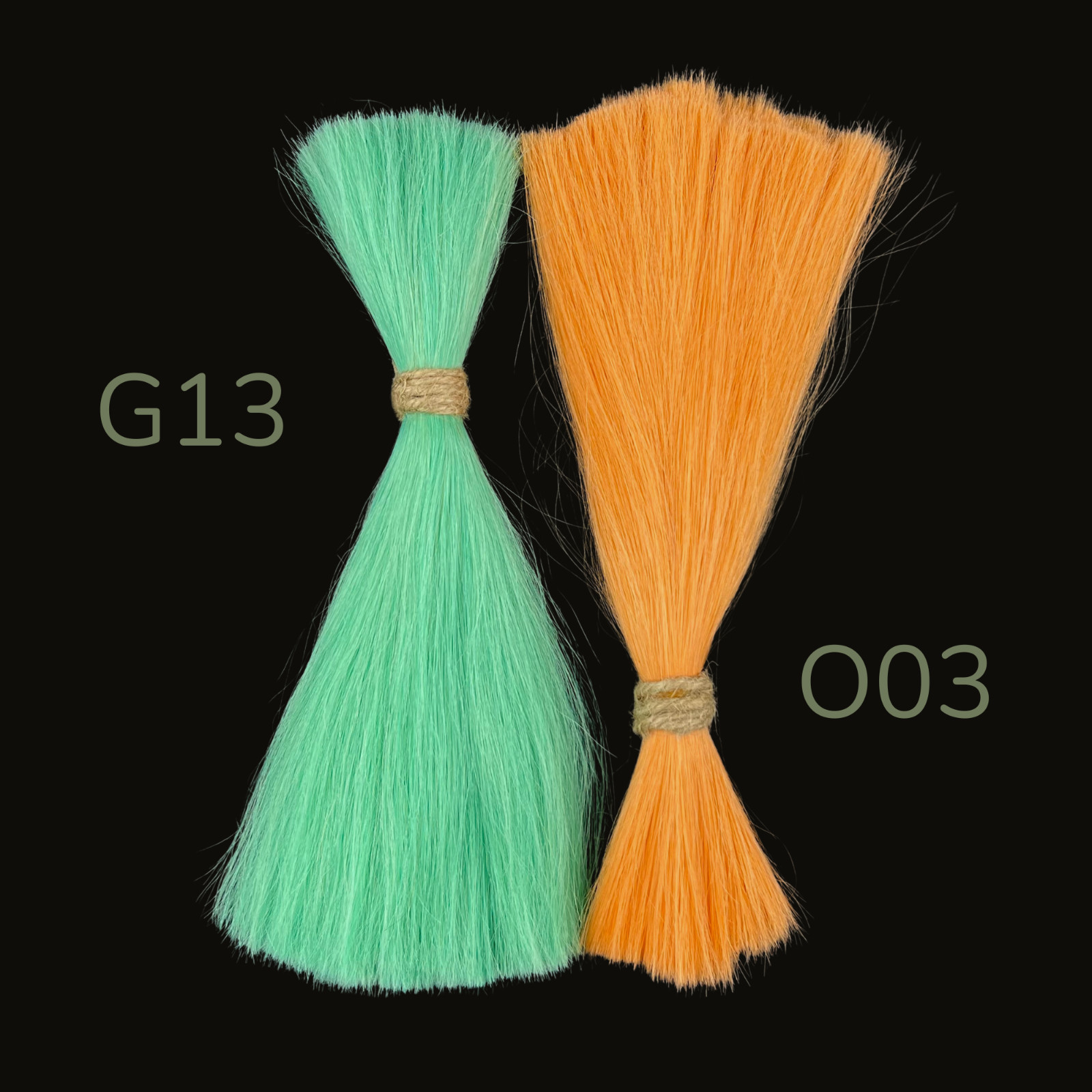 Human hair 50 Grams Pastel colors 8-10″ inch
