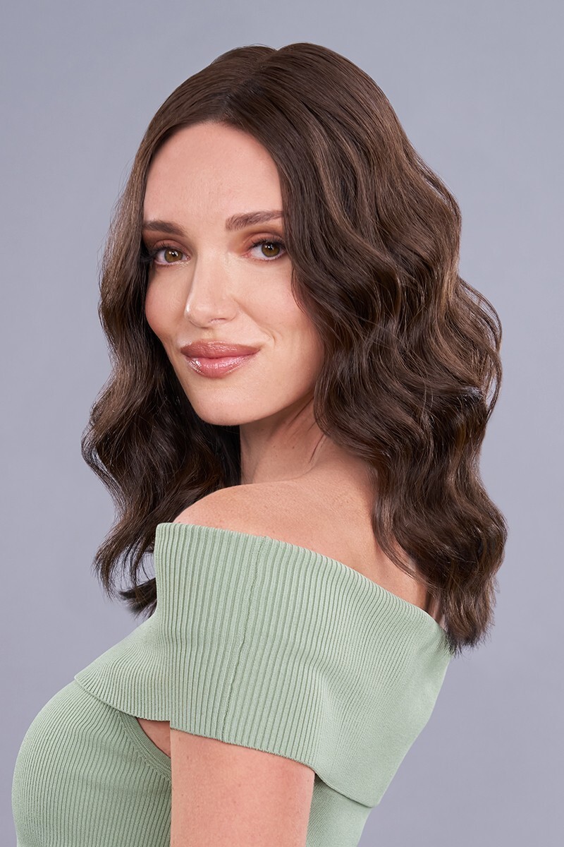 TOP TREND LACE HD WAVY 14″ Topper by JON RENAU, ANY COLOR! Mono Top + Lace, NEW