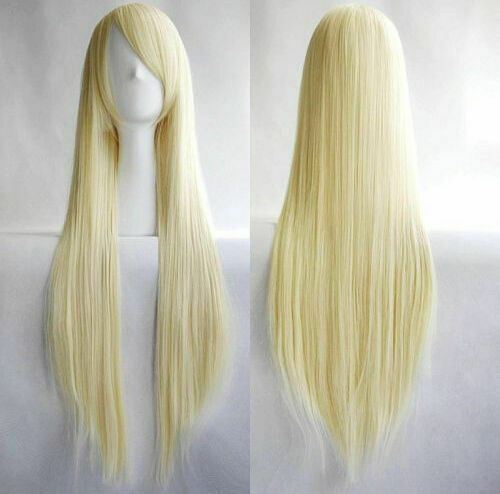 Women 80cm Long Straight Fashion Cosplay Costume Hair Party Full Wig