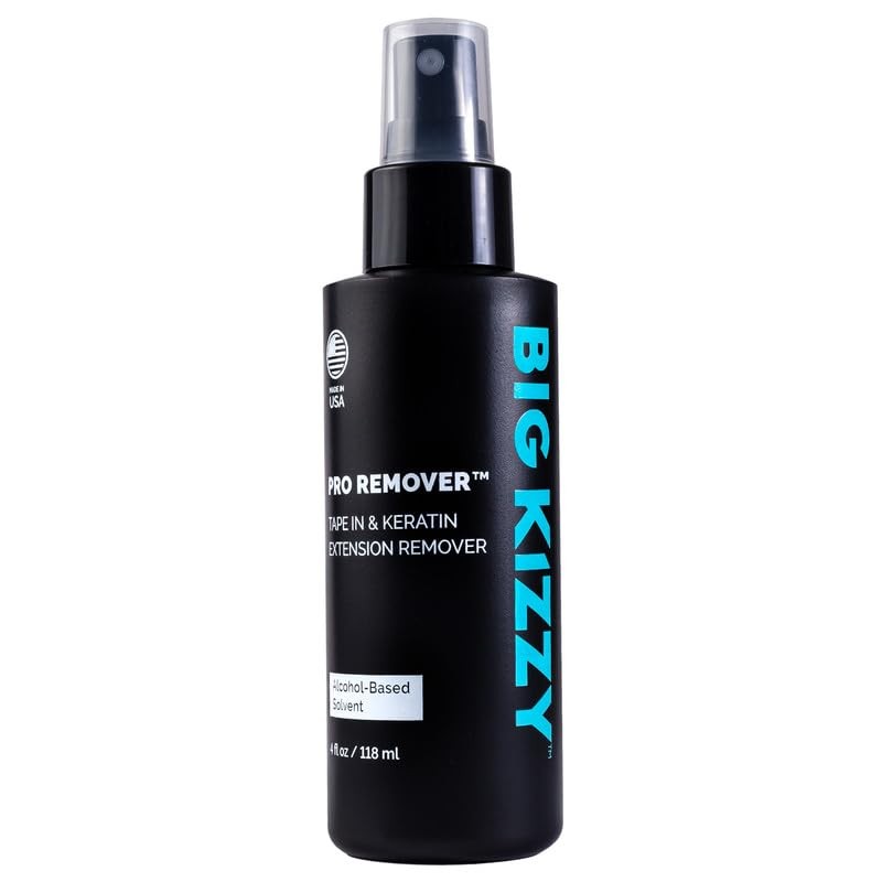 Pro Remover™ Tape In & Keratin Hair Extension Remover 4 Ounce, Black
