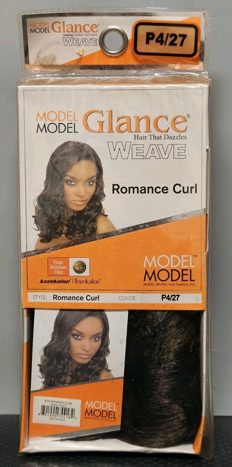 Model Model Hair Fashion Glance Weave Romance Curl Color P4/27