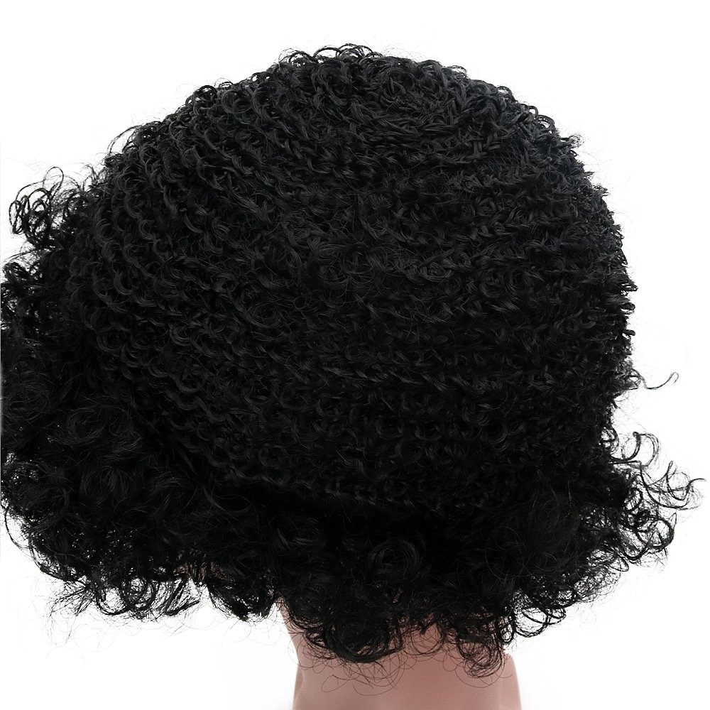 Fluffy Afro Synthetic Clown Wig for Men Women Cosplay Party Halloween Costume