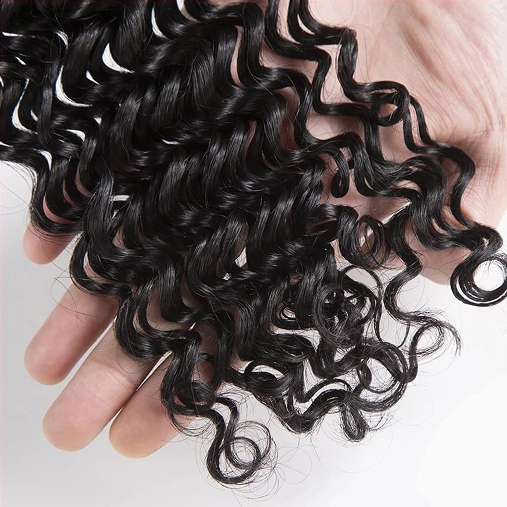 Human Hair Bundles Deep Wave Bundles 14 16 18 Inch Unprocessed Brazilian Virg…