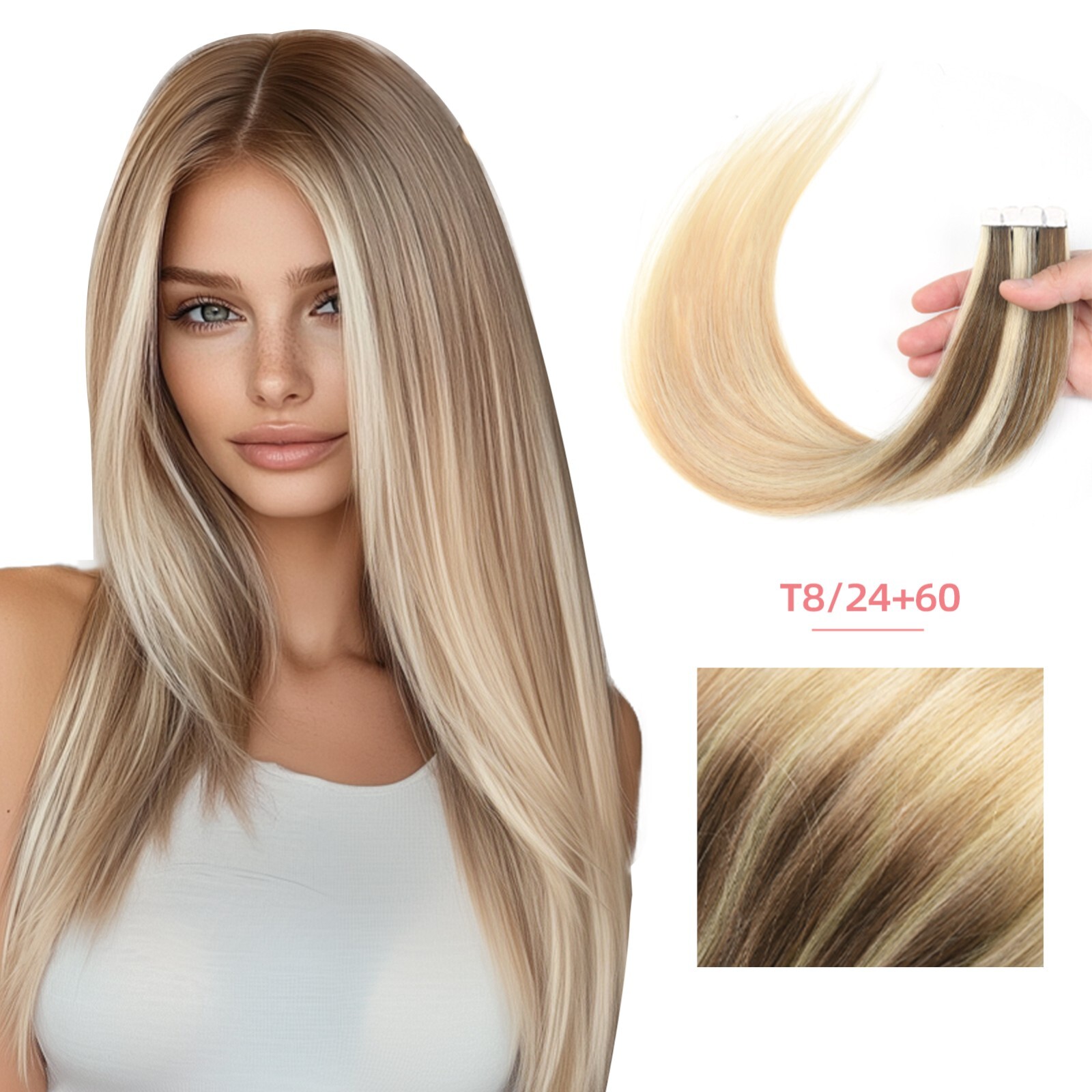 12-24 inch real hair wig pieces 100% real hair for all 16 pieces/pack