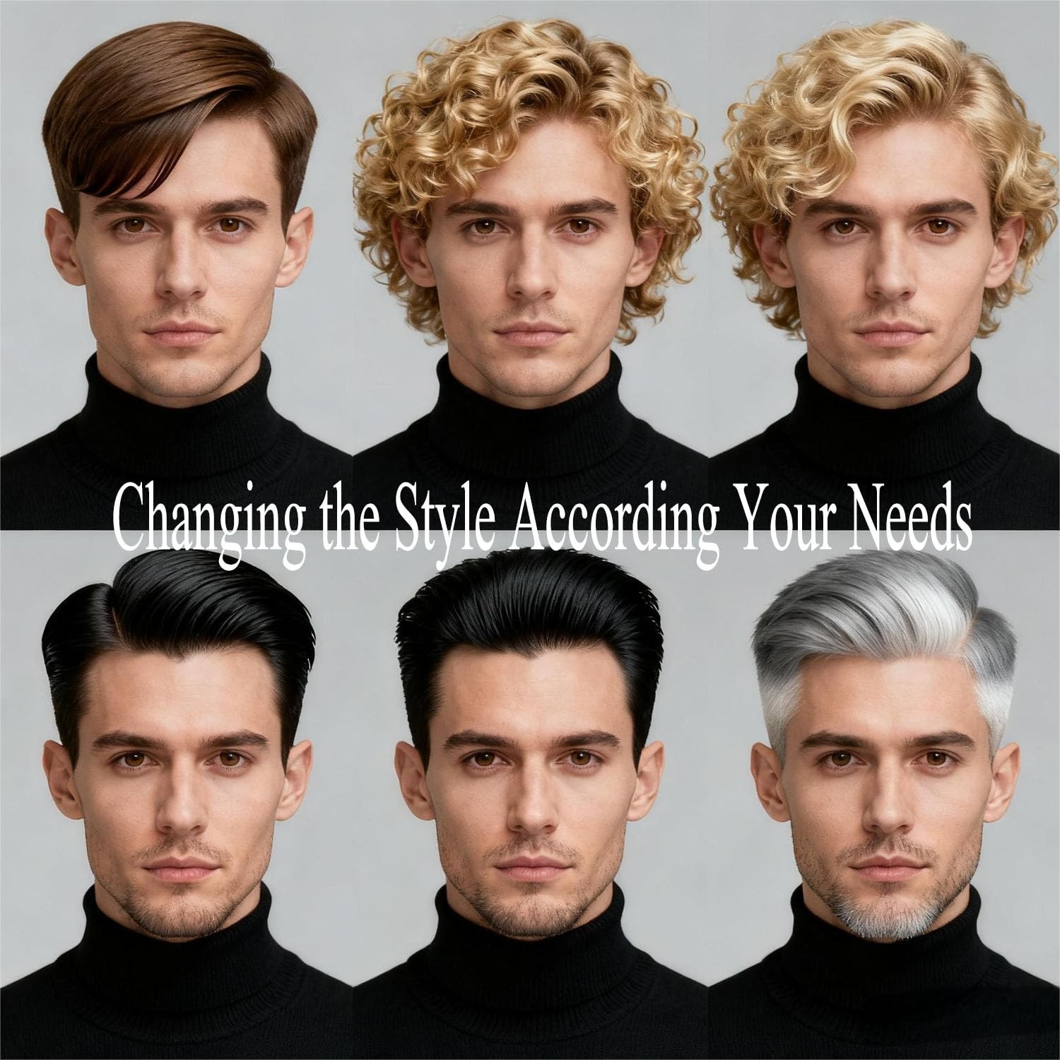 0.04mm Ultra Thin Skin Toupee V-looped – Dark Ash Blonde – Light/Med Density