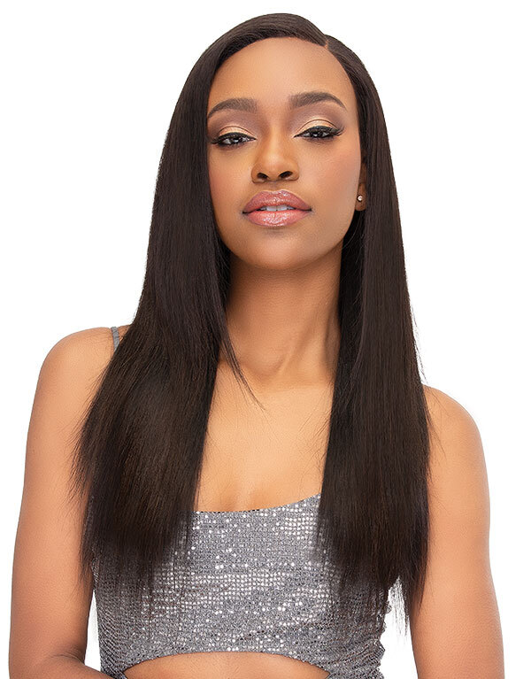 JANET COLLECTION REMY ILLUSION NEW YAKY 3PC(18,20,22)4×4 CLOSURE